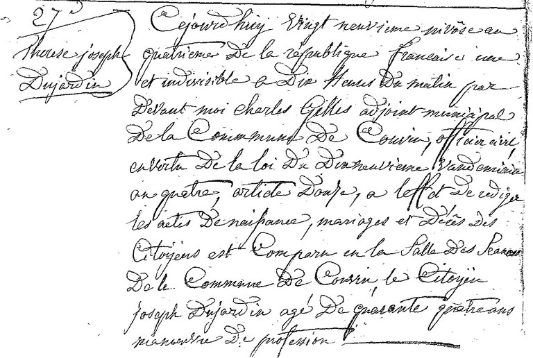 DUJARDIN Therese Joseph