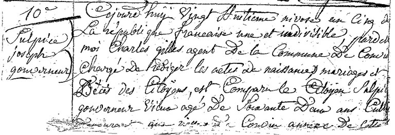 GOUVERNEUR Sulpice Joseph