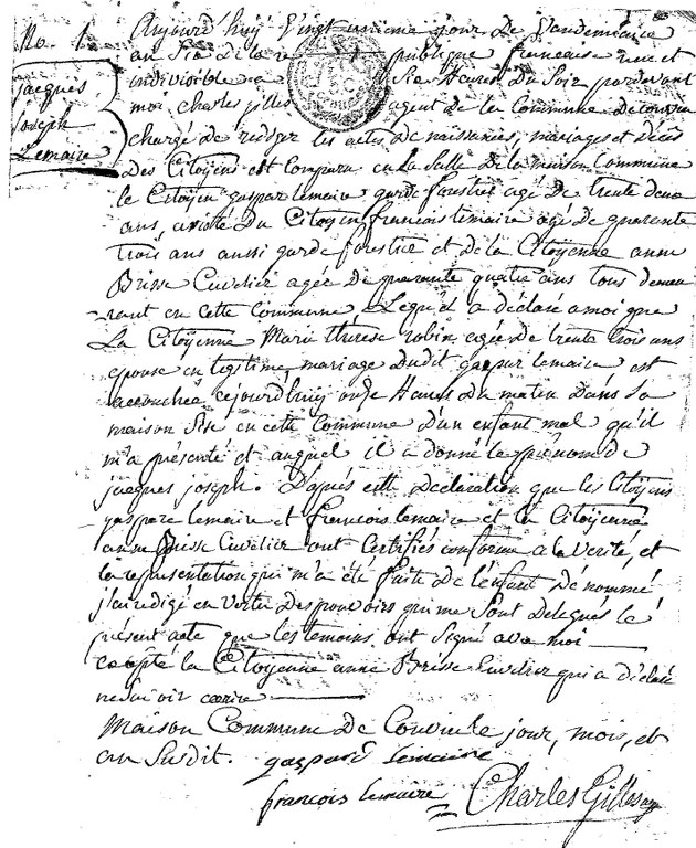 LEMAIRE Jacques Joseph