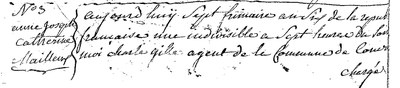 MAILLEUX Anne Joseph Catherine