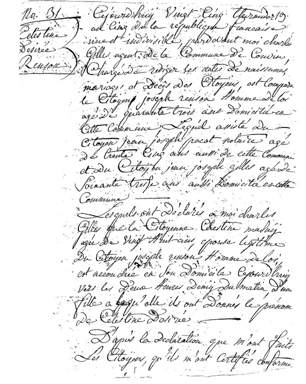 RENSON Celestine Désirée