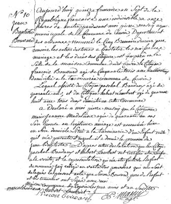 BOUVARD Jean Baptiste