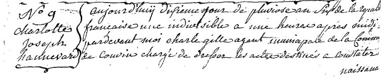 HANNEVARD Charlotte Joseph