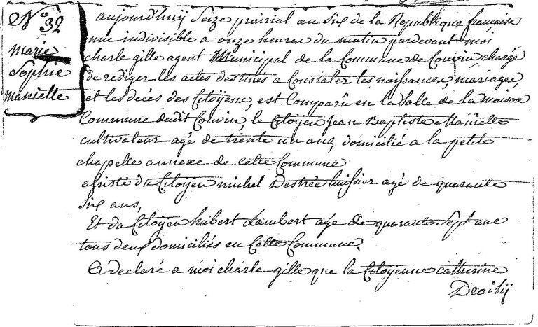 MANIETTE Marie Sophie