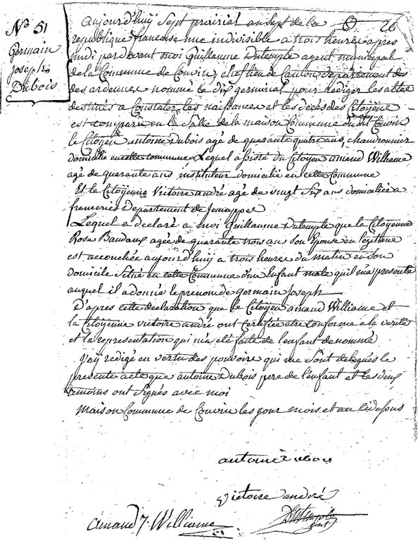 DUBOIS Germain Joseph