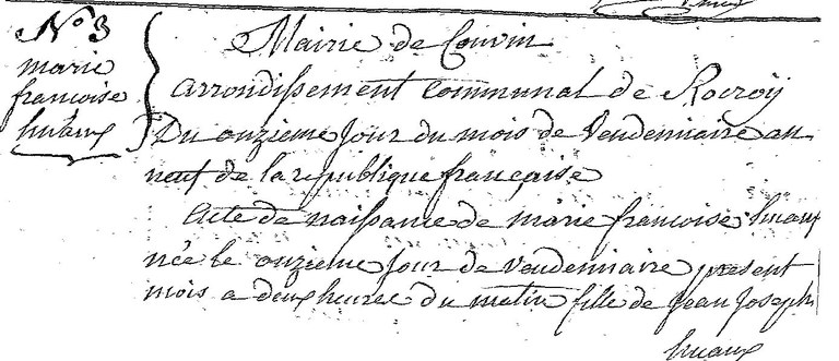 HUAUX Marie Françoise