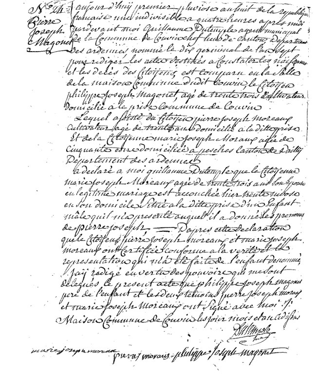MAGONET Pierre Joseph