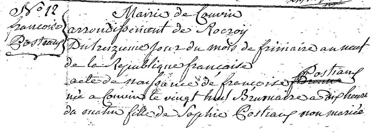 POSTIAUX Françoise