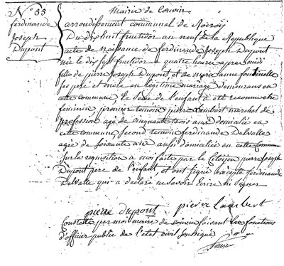 BOUSSUS Jacques Philippe