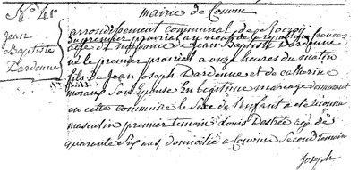 DARDENNE Jean Baptiste