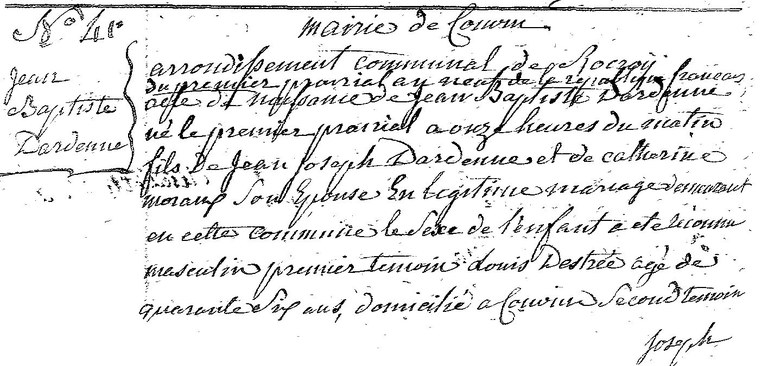 DARDENNE Jean Baptiste