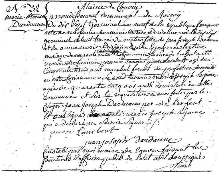 DARDENNE Marie Therese