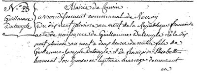 DUTEMPLE Guillaume
