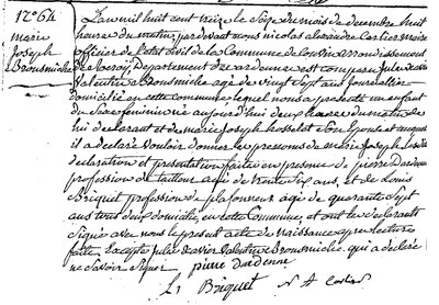 BROUSMICHE Marie Joseph