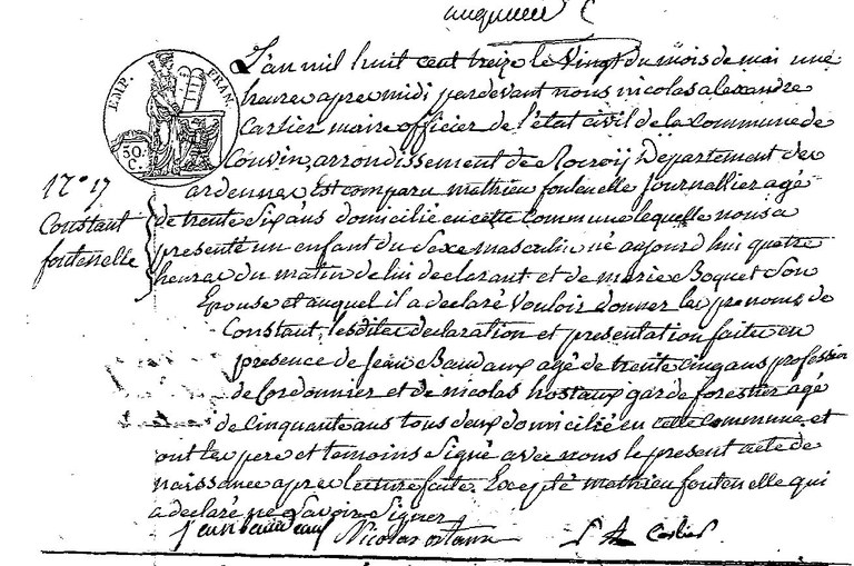 FONTENELLE Constant