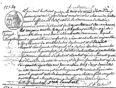 MAGOTAUX Pierre Joseph