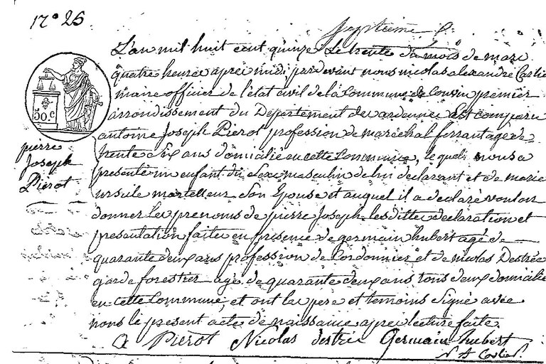 PIEROT Pierre Joseph