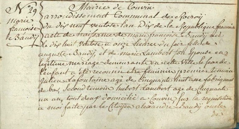 BANDY Marie Françoise