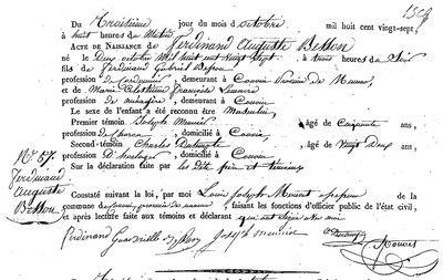 BESSON Ferdinand Auguste