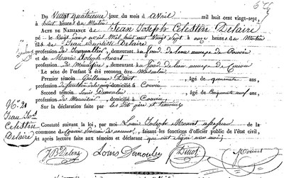 DELAIRE Jean Joseph Célestin