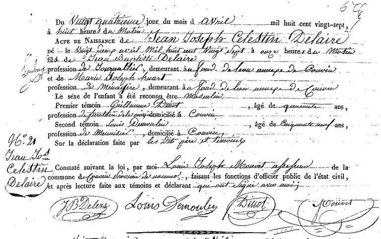 DELAIRE Jean Joseph Célestin