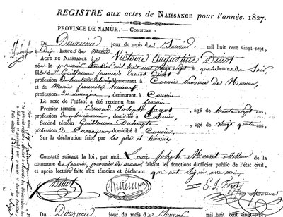 DINOT Victoire Augustine