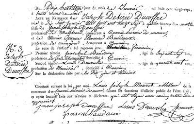 DUCOFFRE Joseph Désiré