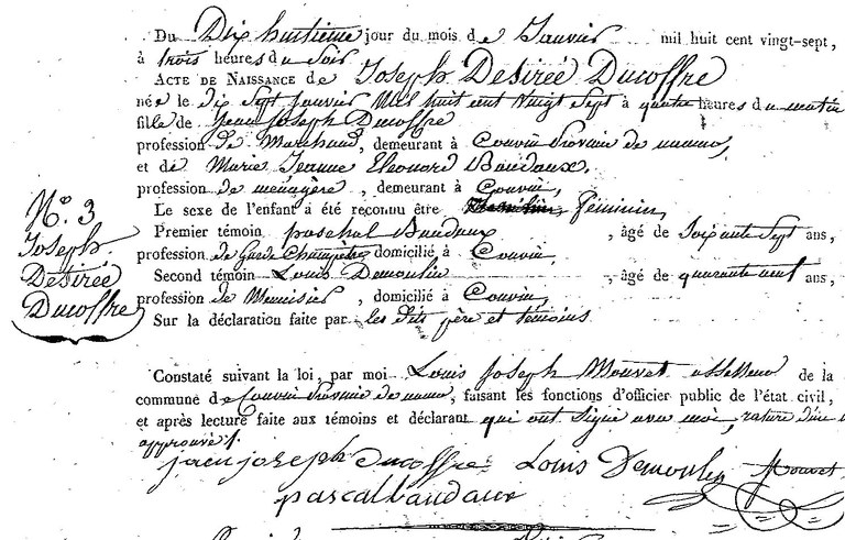 DUCOFFRE Joseph Désiré