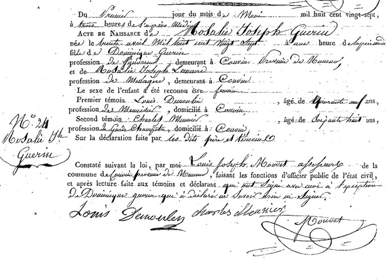 GUERIN Rosalie Joseph