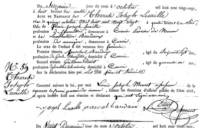 LECAILLE Thérèse Joseph