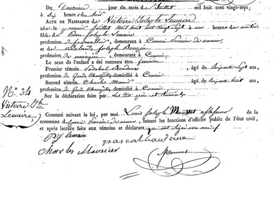 LEMAIRE Victoire Joseph