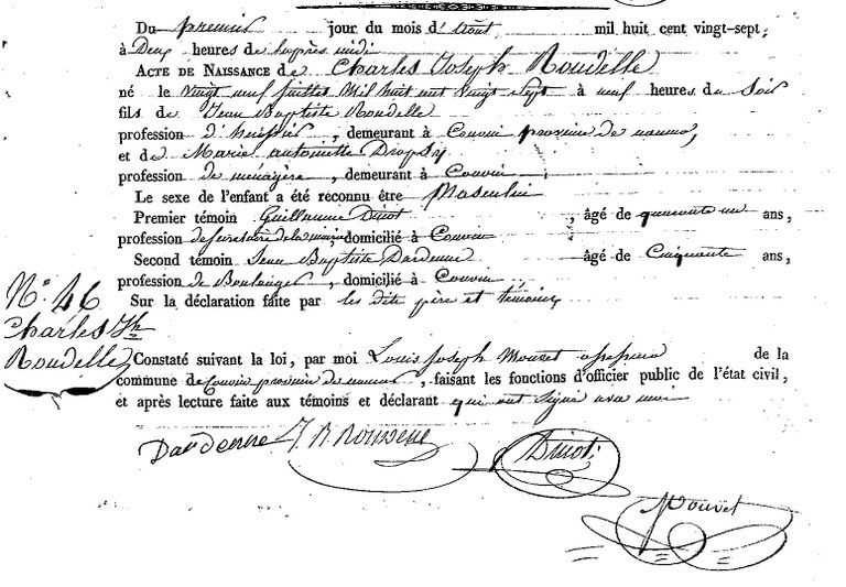 RONDELLE Charles Joseph
