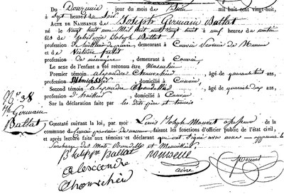 BALLAT Joseph Germain