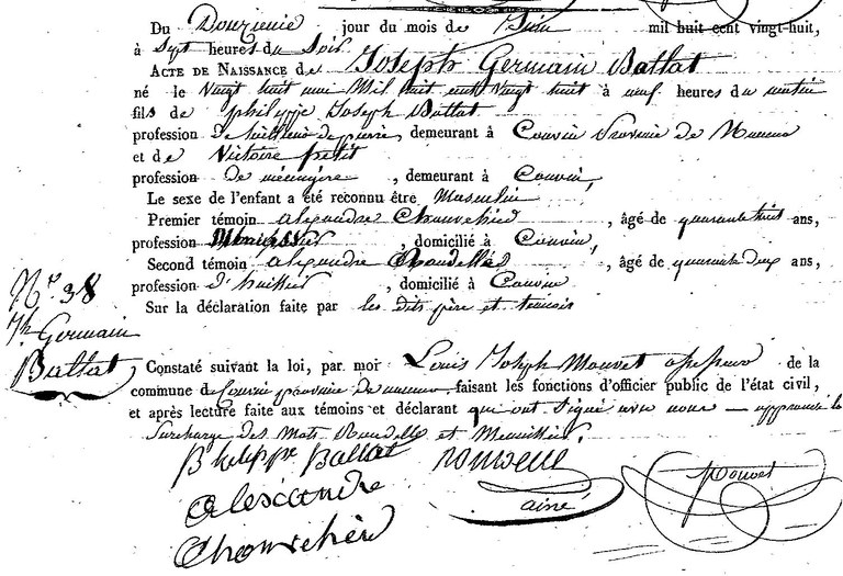BALLAT Joseph Germain