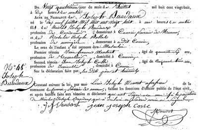 BAUDAUX Joseph