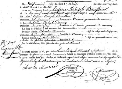 BRASSEUR Eugène Joseph