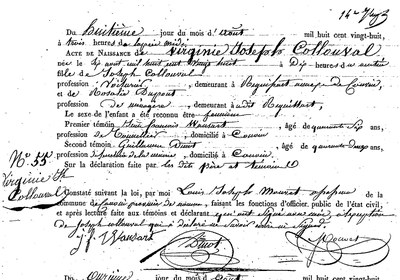 COLLONVAL Virginie Joseph