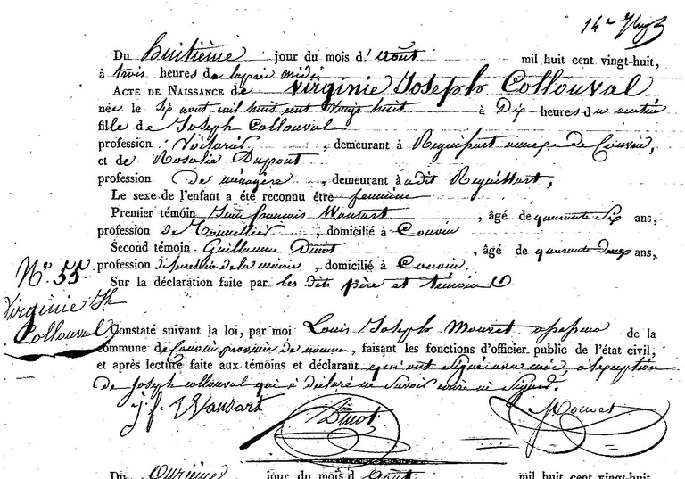 COLLONVAL Virginie Joseph