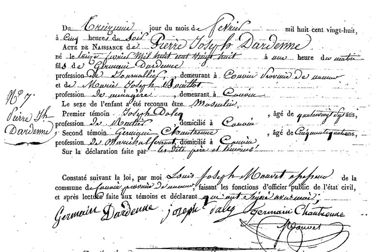 DARDENNE Pierre Joseph