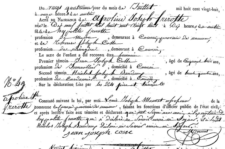 FREROTTE Apolline Joseph