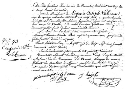 LEBRUN Eugénie Joseph