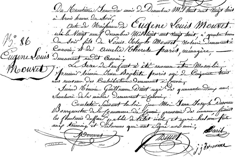 MOUVET Eugène Louis
