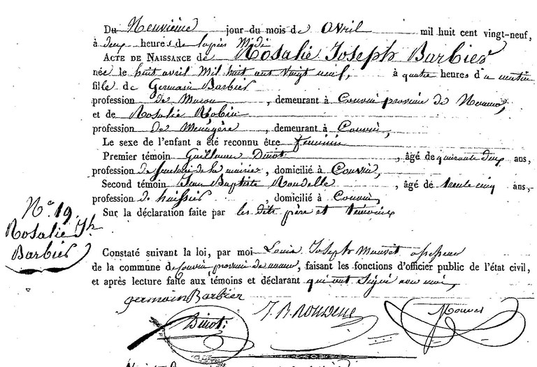 BARBIER Rosalie Joseph