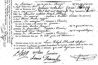BLAZY Zéline Rosalie Zoé