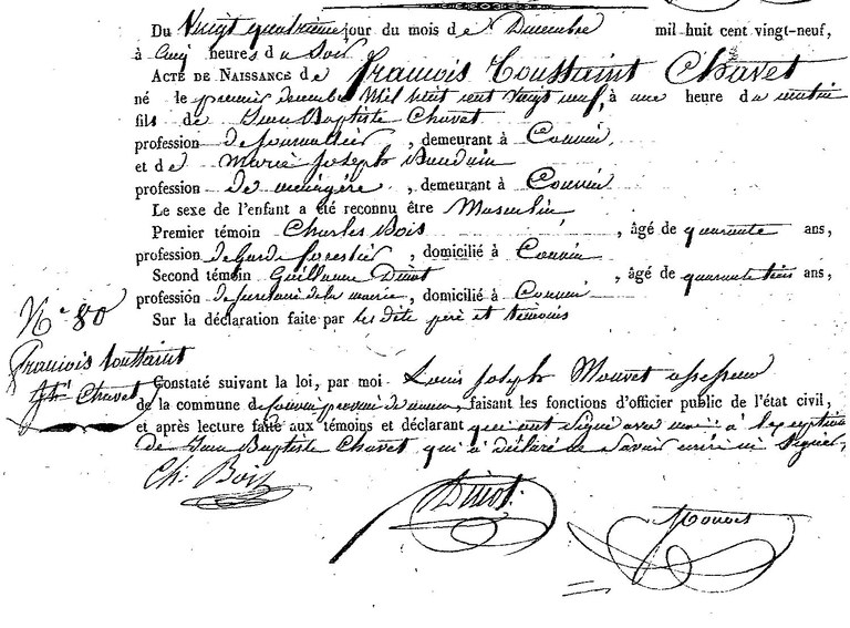 CHAVET François Joseph