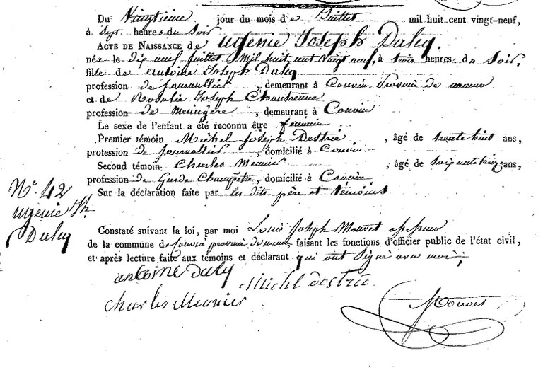 DALEQ Ugène Joseph