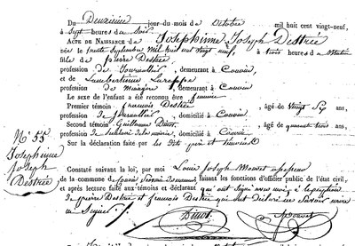 DESTREE Joséphine Joseph