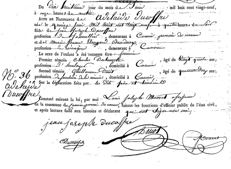DUCOFFRE Adélaide