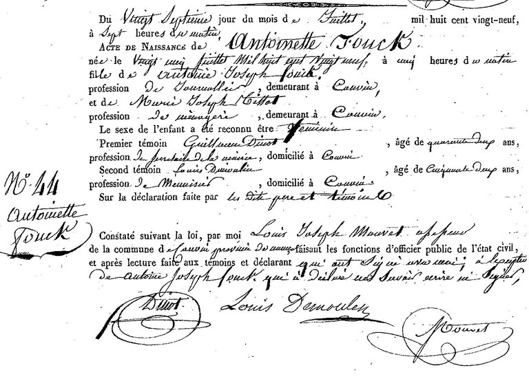 FONCK Antoinette