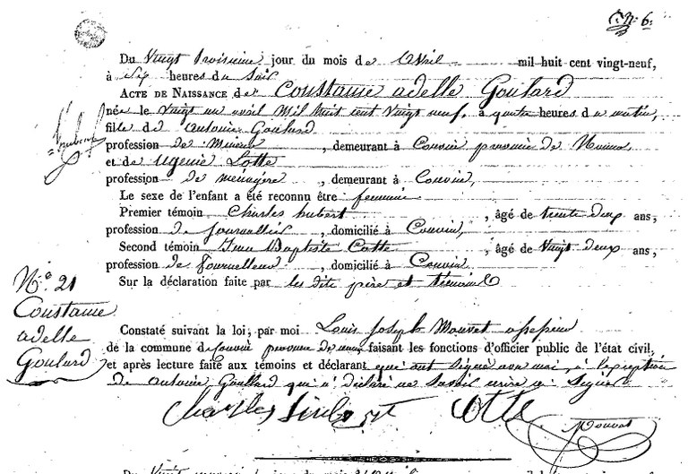 GOULARD Constance Adèle